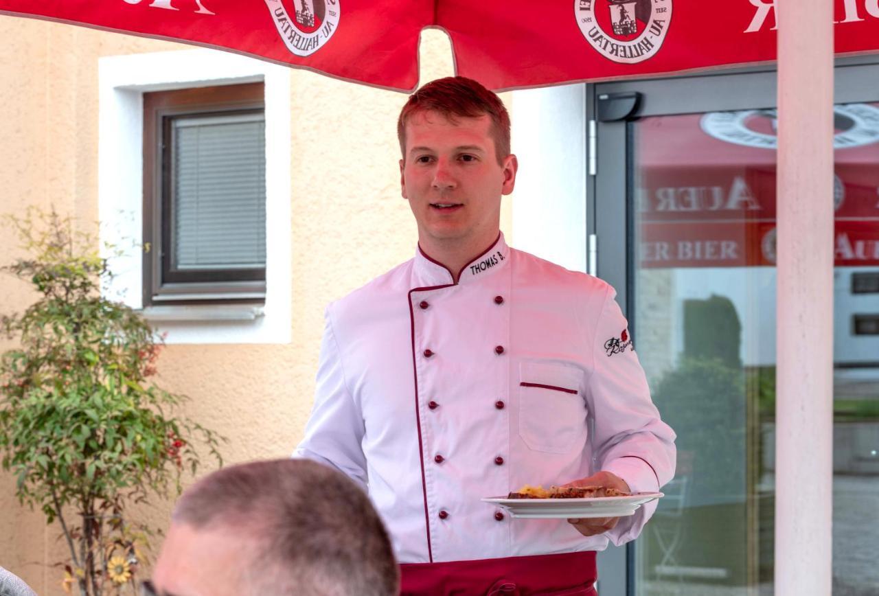 Hotel Gasthof Rosenwirt Au in der Hallertau Екстериор снимка